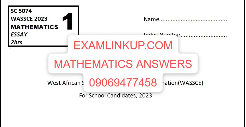 physics essay waec 2023 expo